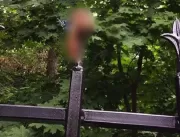 Homem mutila pênis após tentar pular cerca de meta
