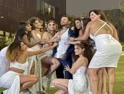 Mulheres ‘casadas’ com modelo que vive com oito co