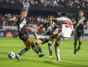 Vasco não segura empate com São Paulo, sofre dois 