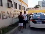 VÍDEO. Homem é preso após mandar foto de casal em 
