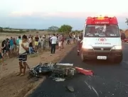 Jovens morrem vítimas de acidente entre duas motos