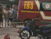 Mulher morre esmagada após moto em que pilotava se