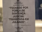 Justiça lacra concessionária CAOA na Grande João P