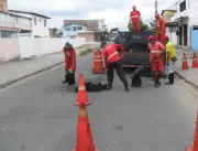 Operação Tapa Buraco recupera pavimentação em Tamb