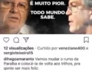 Errou? Veneziano curte vídeo contra Ricardo e João