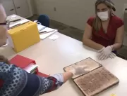 Documentos históricos encontrados na Câmara de Joã
