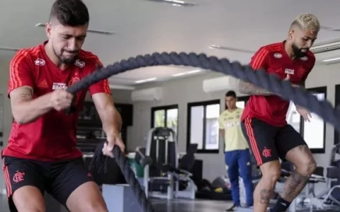 Flamengo apresentará Gabigol e Arrascaeta aos torc
