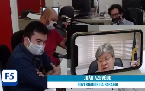 No F5, governador João Azevêdo anuncia início do p
