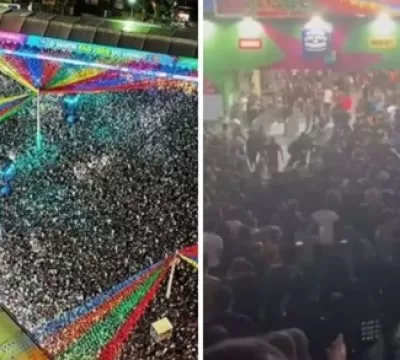 (VÍDEOS) Multidão invade Parque do Povo, em Campin