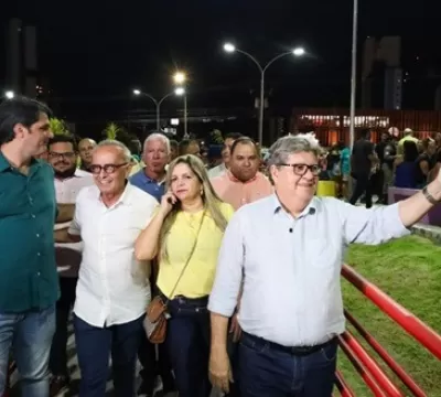 João Azevêdo inaugura Parque Parahyba IV e garante