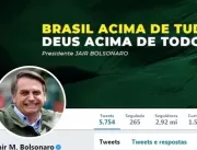 Bolsonaro usa Twitter para divulgar calculadora da