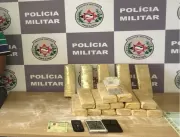 Polícia Militar apreende mais de 15 kg de drogas e
