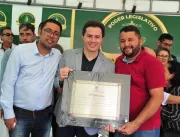 Inaldo Andrade recebe diploma de suplente de deput