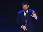 Messi é eleito melhor jogador do mundo pela Fifa; 