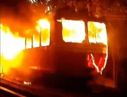 Bondinho do Corcovado pega fogo no Rio de Janeiro