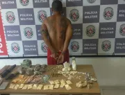 Carioca é preso por tráfico de drogas em Mangabeir