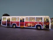 Ônibus natalino começa a circular em João Pessoa