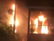 Incêndio assusta moradores de cidade paraibana na 