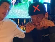 Neymar é consolado por marido da ex ao ver live de