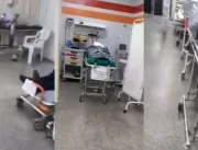 Covid-19: vídeo mostra corpos ao lado de pacientes