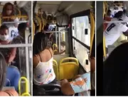 Mulher é agredida e expulsa de ônibus após tossir 