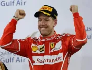 Vettel desbanca carros da Mercedes e vence GP do B