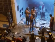 VÍDEOS: Em ação continua, grupo explode agencia ba
