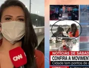 Repórter da CNN é assaltada durante link ao vivo no jornal da emissora; assista
