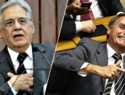 FHC orienta Bolsonaro a ficar quieto ou pensar nas