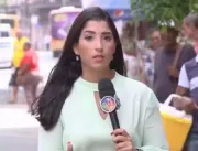 ASSISTA: Repórter de TV desmaia durante entrevista