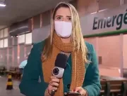 Vídeo: ao vivo, repórter é interrompida por gritos