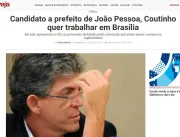 Veja destaca pedido de Ricardo Coutinho à justiça 