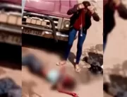 Vídeo com cenas fortes mostra mulher sendo atacada