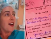 Enfermeira que debochou da vacina contra Covid-19 