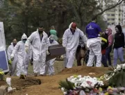 NOVO RECORDE: Brasil registra 2.349 mortes por cov