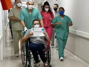 VÍDEO: Cida Ramos vence Covid-19, deixa hospital H