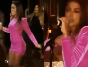 VÍDEO: Anitta comemora aniversário com festa em pl
