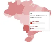 Com 10,37% da população imunizada, Paraíba é o qua