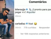 No Instagram, Carla Diaz manda indireta para Arcre