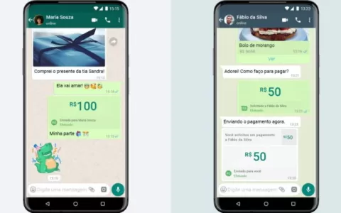 WhatsApp libera transferência de dinheiro pelo app
