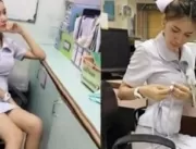 Enfermeira é demitida por sensualizar de uniforme 