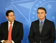 Bolsonaro diz que Mourão atrapalha um pouco, mas n