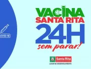 Prefeitura de Santa Rita realiza vacinação durante