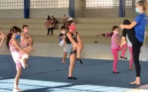 Prefeitura de JP inicia aulas de ginástica rítmica
