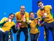Brasil alcança 72 medalhas e iguala recorde na Par