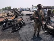 VÍDEO - Caminhão de combustível explode no Paquist