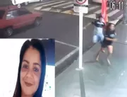 VÍDEO FORTE: Câmeras flagram mulher fugindo de com