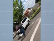 VÍDEO de motorista tentando atropelar motoboy vira
