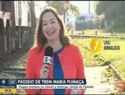 [VEJA VÍDEO] Repórter da Globo leva susto com o “b