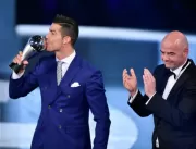 Cristiano Ronaldo é eleito o melhor do mundo